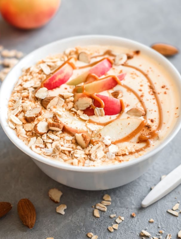 apple pie overnight oats