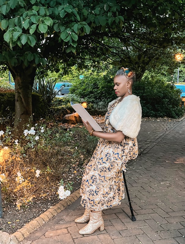 the disabled celebrant dionne roberts