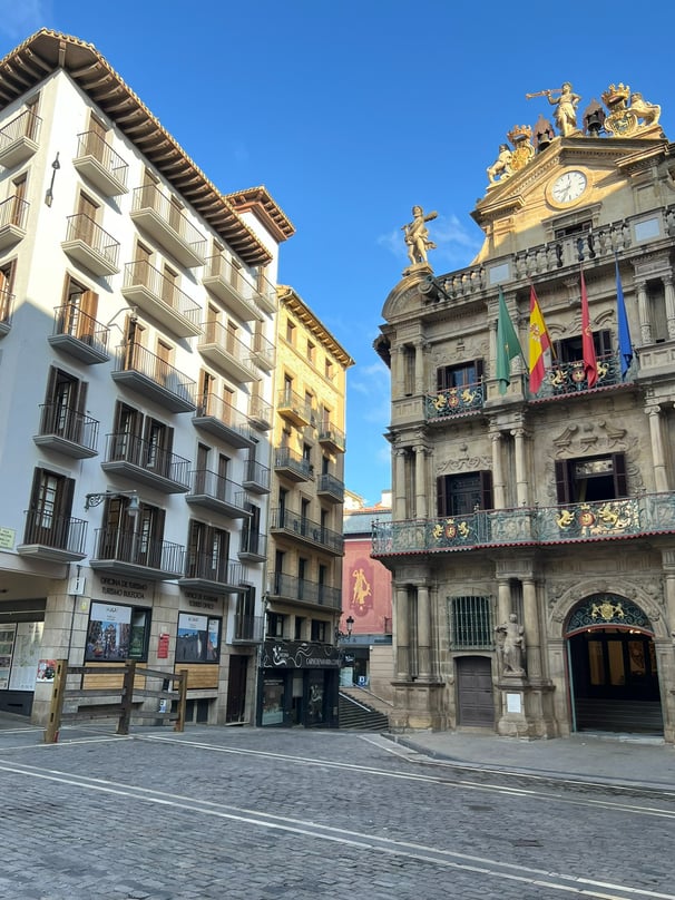 daybreak at Plaza Consistorial