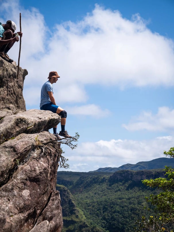 morro do castelo pedra