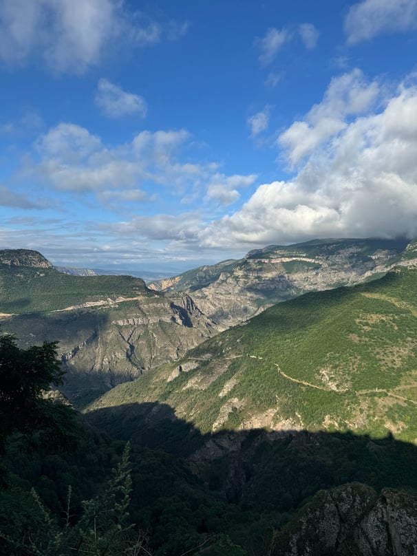 View from Tatev Monastery