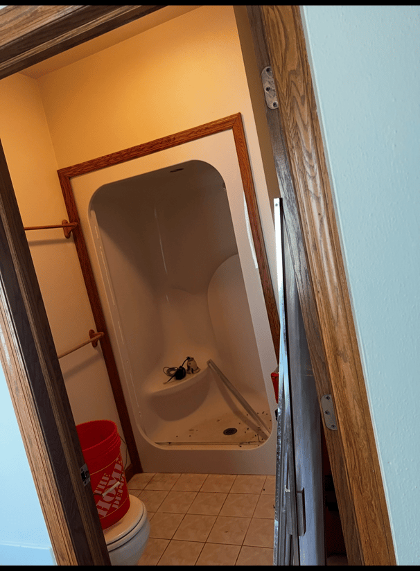 Madison WI shower expansion | EZ Remodeling