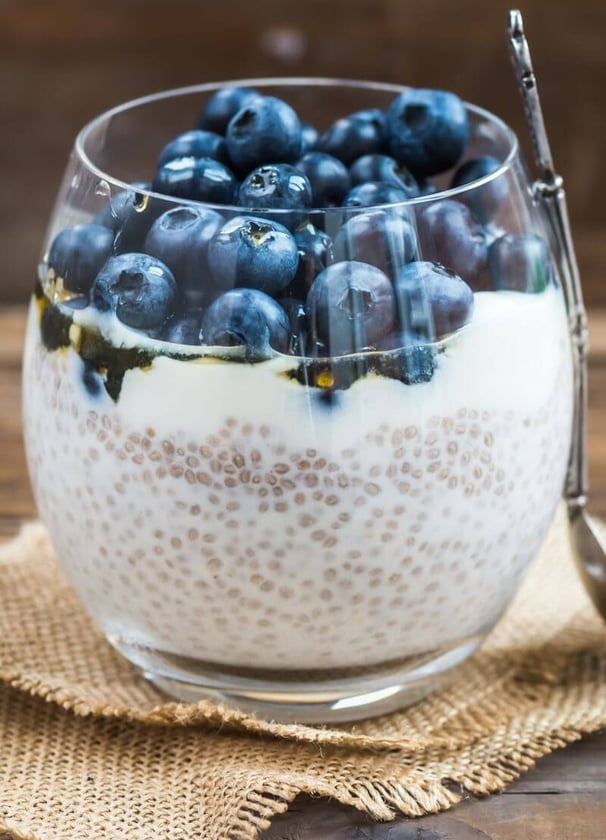 protein chia pudding