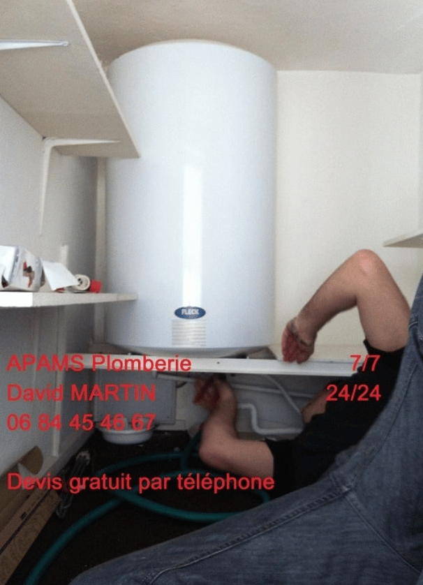 Depannage urgence fuite chauffe eau irigny 69540