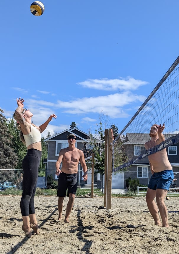 Beach Volleyball, Club Tournament, Kelowna BC, Genesis Beach Classic