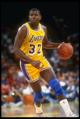 Magic Johnson , David Aim
