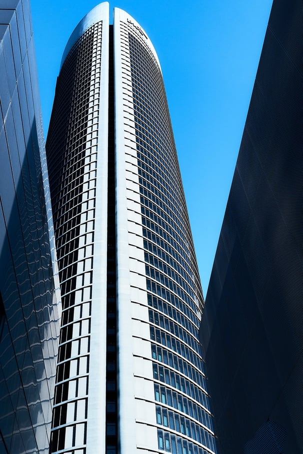 wide angle architecture photo