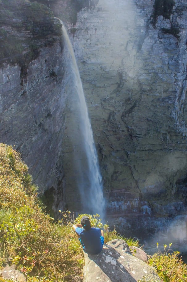 cascade fumaça par en haut