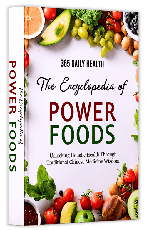 a book cover of the book, the encyclopedia of power foods