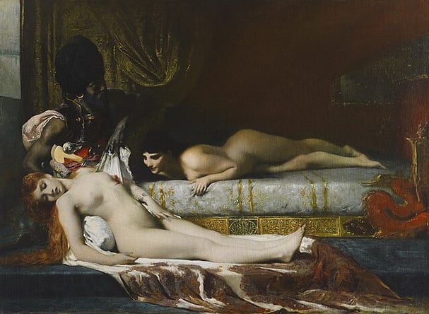 Murder in the Serail - 1874 Fernand Cormon