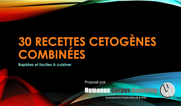 30 recettes cétogènes combinées