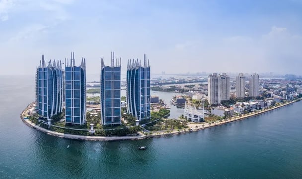 Foto panorâmica de Jacarta, capital da Indonésia — Getty Images