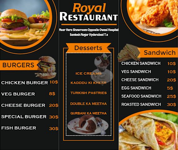 AvantiRed fabrica cartas menu personalizadas