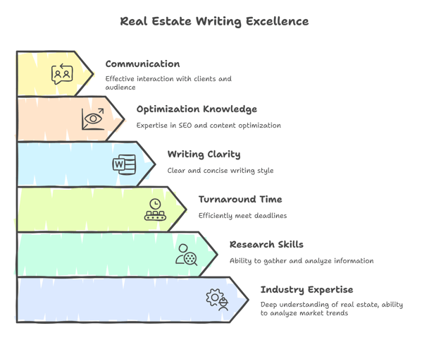 what makes a good real estate content writer