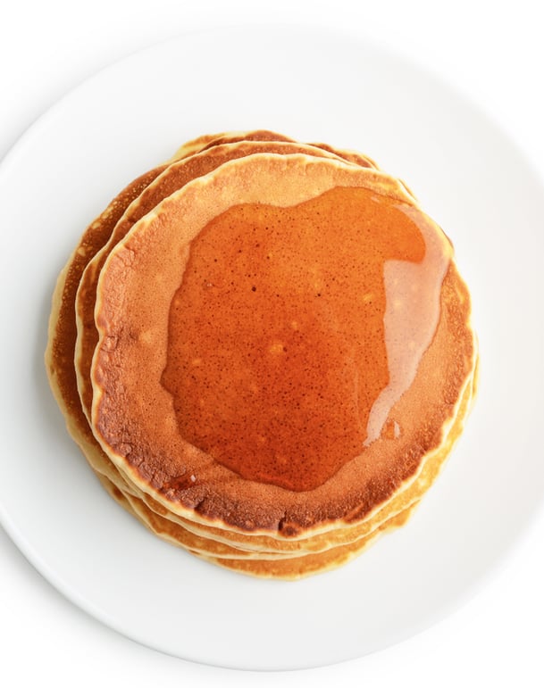 egg used to make the pancake, otas based pancake which is high in carbs and high in protein