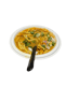 a plate of noodles with noodles and vegetables
