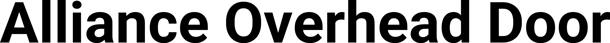 Alliance Overhead Door logo