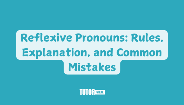 Reflexive Pronouns: Rules, Explanation, and Common Mistakes