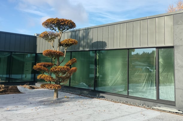 VMZINK cinko fasadas, metalinis fasadas