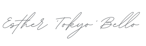 Esther 'Tokyo' Bello logo
