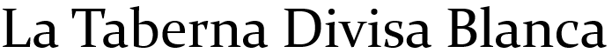 Taberna Divisa Blanca logo