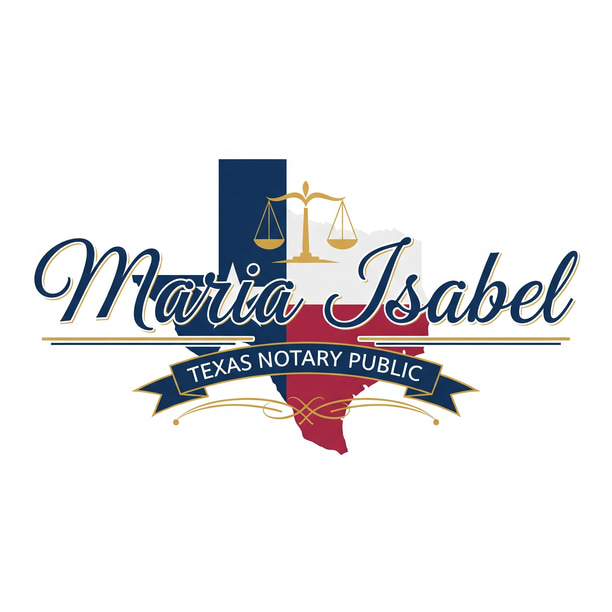 Maria Isabel Notary Public logo
