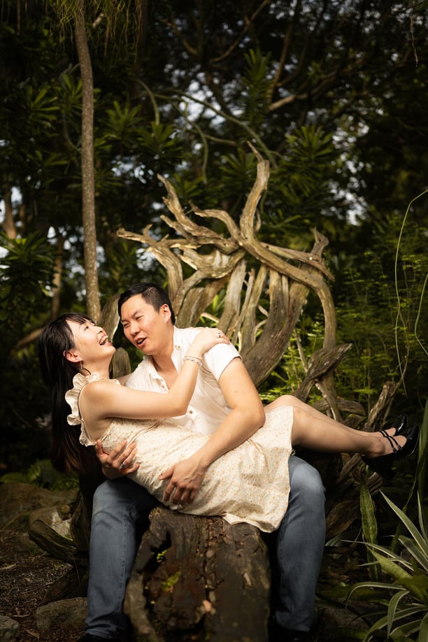Singapore wedding gardens by the bay photography solemnization couple ROM candid