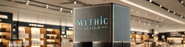 logo brand mythic design