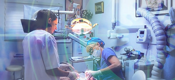 Behandlungssituation beim Zahnarzt