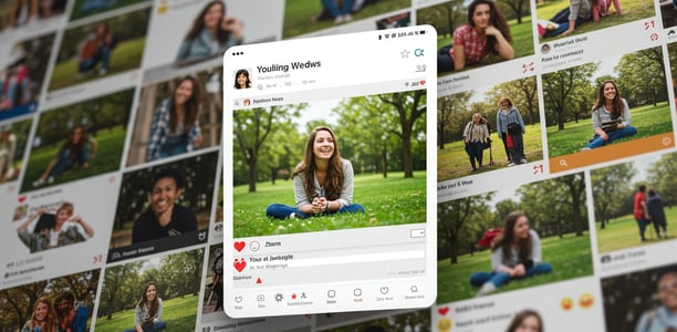 Image of social media posting