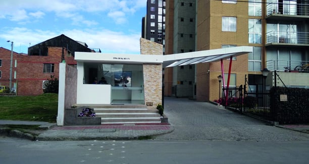 Porteria conjunto residencial manzanera 2