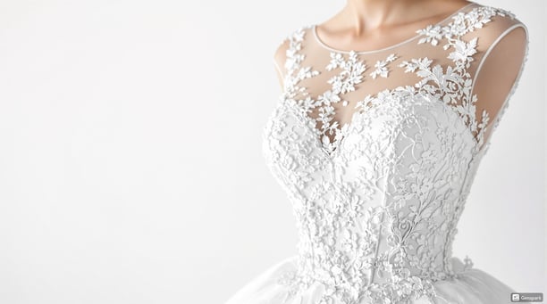 BUSTIER DE ROBE DE MARIEE