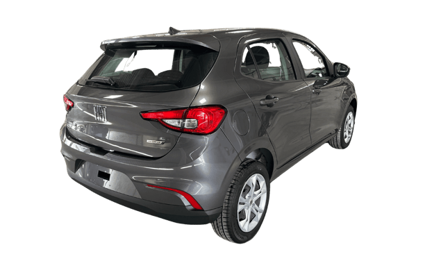 Econômico Fiat Argo 1.0 cinza, manual, com ar, direção