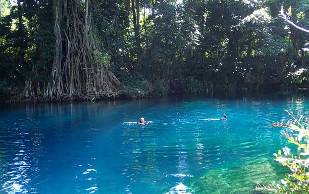 Santo Blue Hole Tour