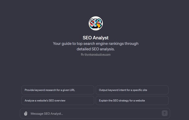 SEO Analyst GPT