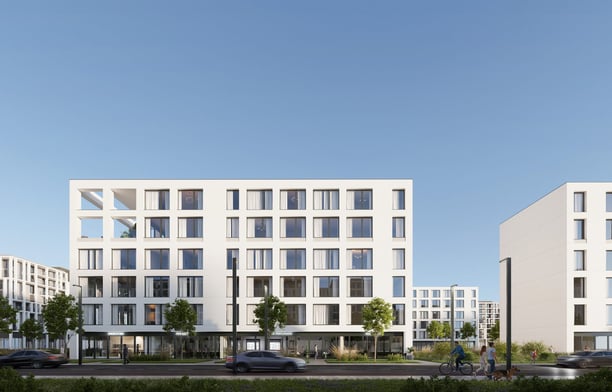 Daugiabučio vizualizacija