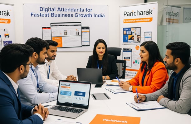 Meeting with the Digital Marketing professionals At Paricharak. Paricharak Consultancy Services.