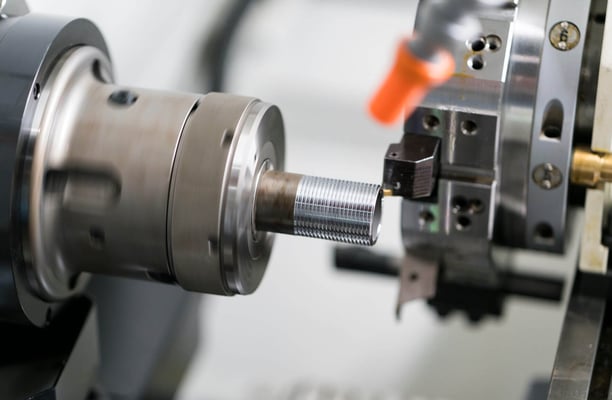 CNC Machine Cutting Thread