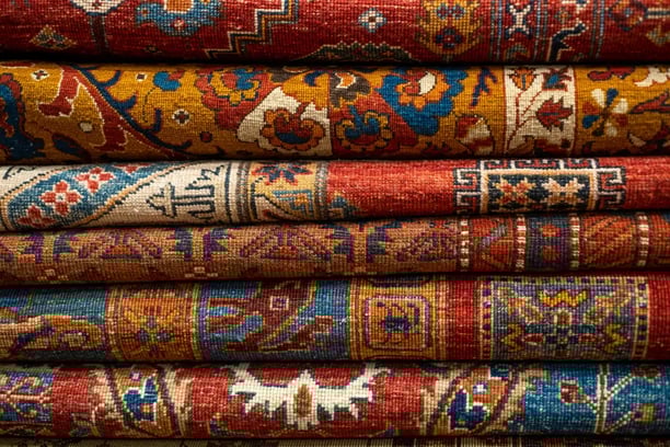 colorful carpets of high quatlity material