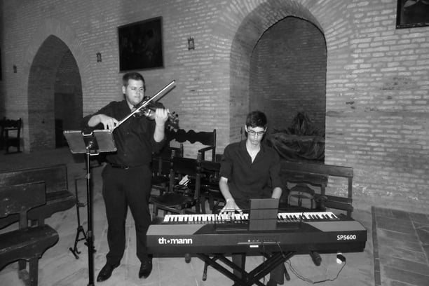 Piano y violín