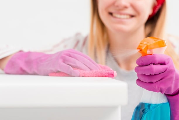 Bathroom cleaning