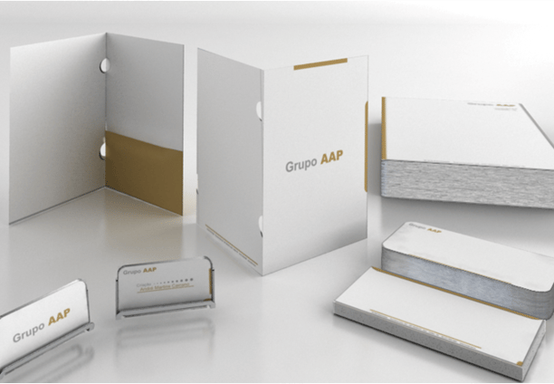 Design Gráfico para Grupo AAP Construtora de Obras
