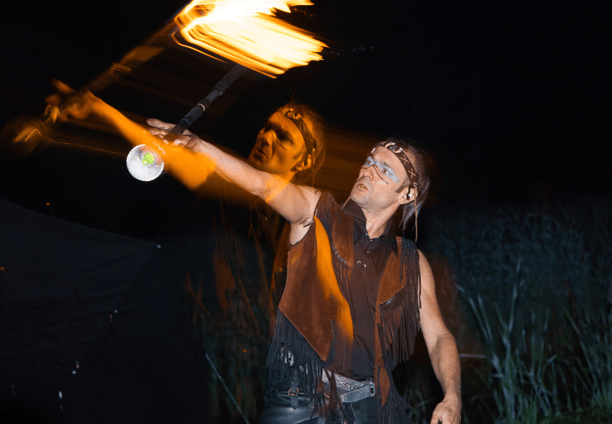 Spettacolo pirotecnico, fuoco