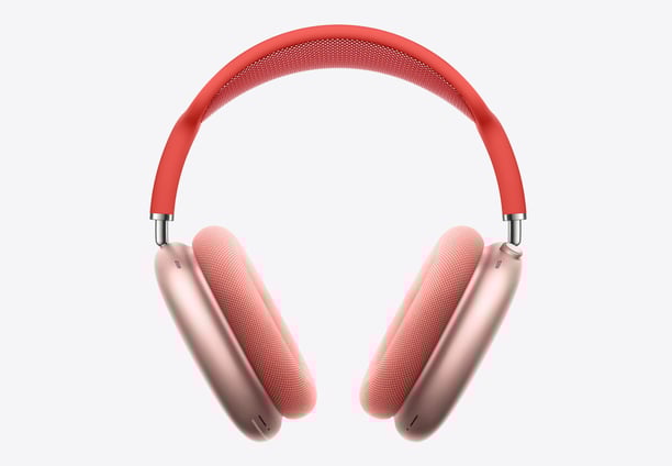 a pair of headphones with a red headphone nexelpods