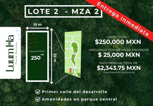 Luum Ha Punta Maroma Entrega inmediata
