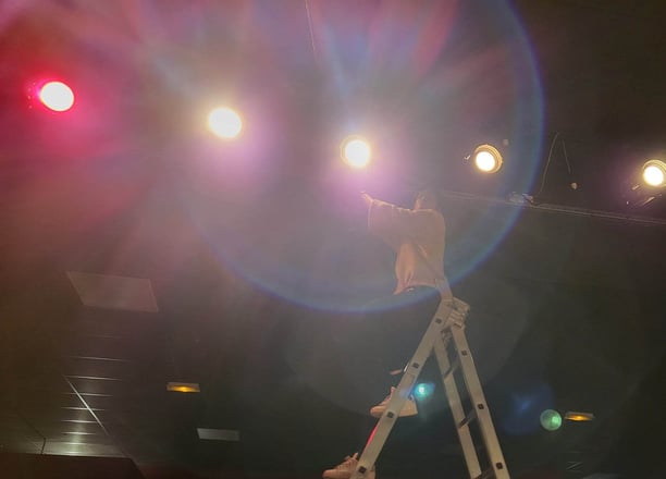 spectacle Trois, improvisation, théâtre