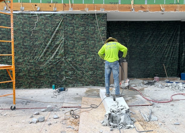 Outdoor porch remodeling in Kissimmee transforming outdated space into covered area perfect for rela