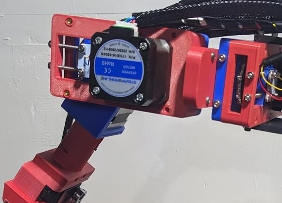 Robot actuator and gripper used for pick and place operations in manufacturing