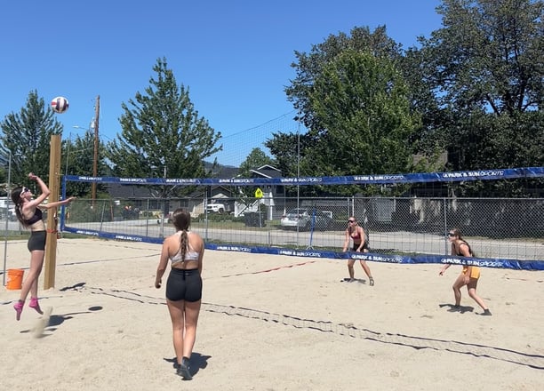 Beach Volleyball, Club Tournament, Kelowna BC, Genesis Beach Classic