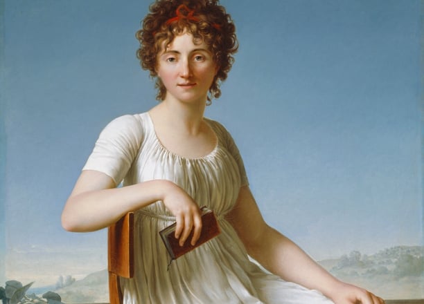 Désoria’s Portrait of Constance Pipelet in the Neoclassical style of portraiture 1800
